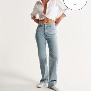 Abercrombie 90s Relaxed Jean High Rise
